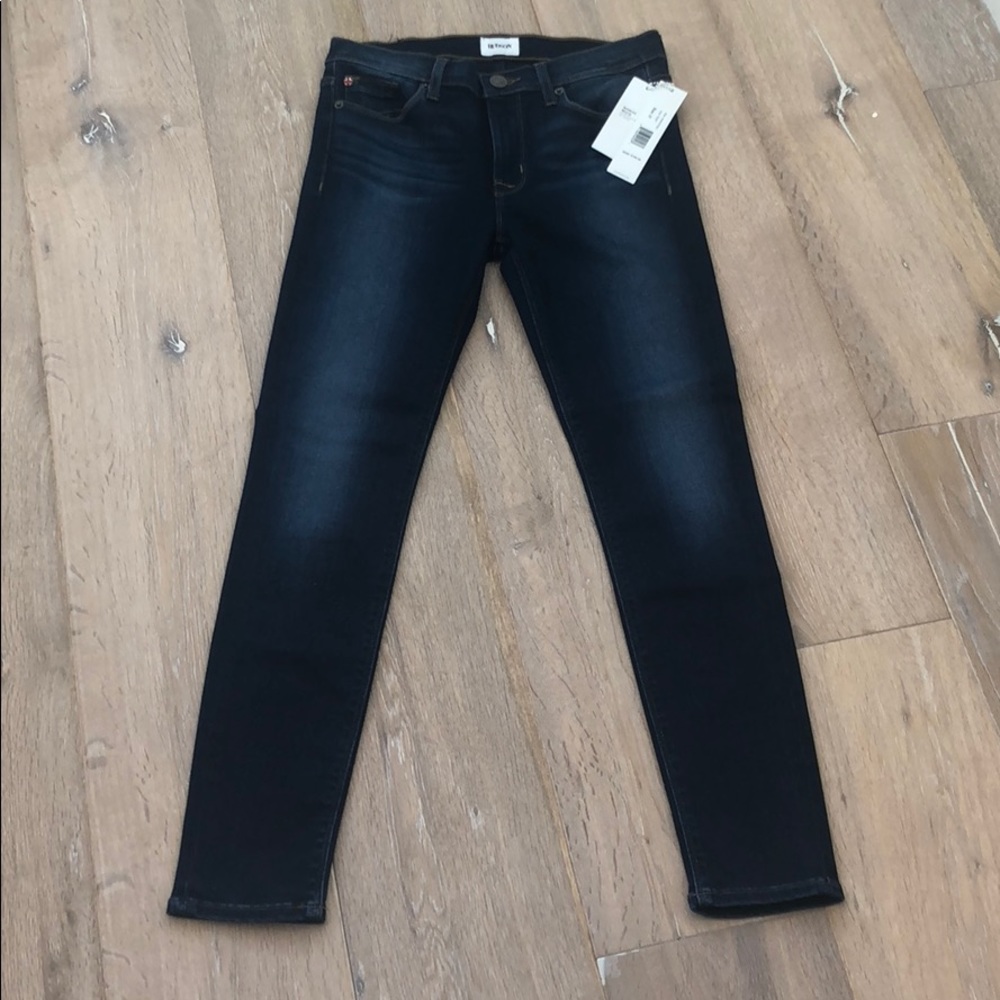 Hudson Nico mid rise ankle super skinny jeans